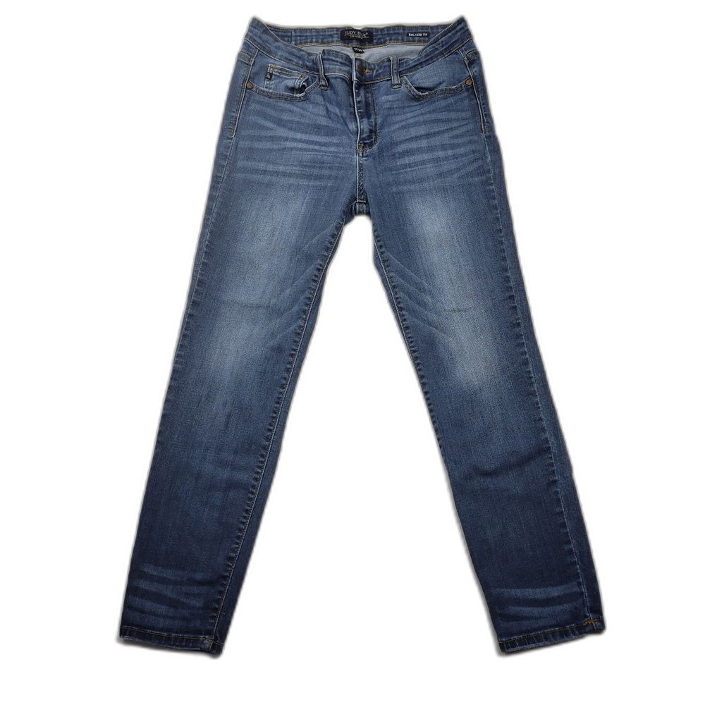 Judy Blue Women's High Rise Relaxed Fit Stretch Denim Jeans 11/30